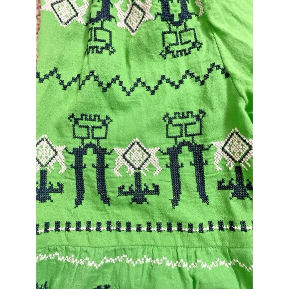 Crown & Ivy Peasant Top NWT Blouse Boho sz 3X Plus 3/4 Sleeve Embroidered Tunic - Picture 5 of 16